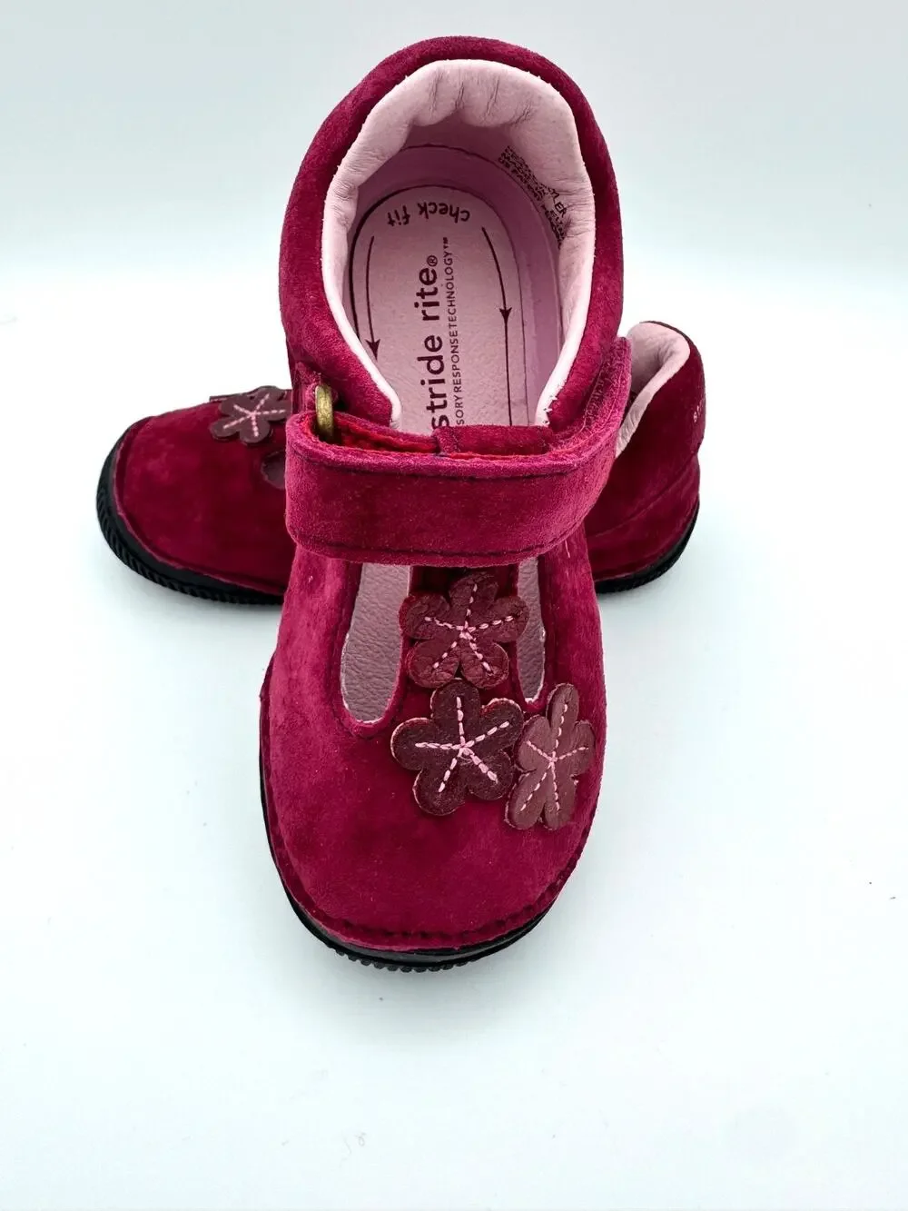Girls Stride Rite Shoes, Size 7.5 Wide